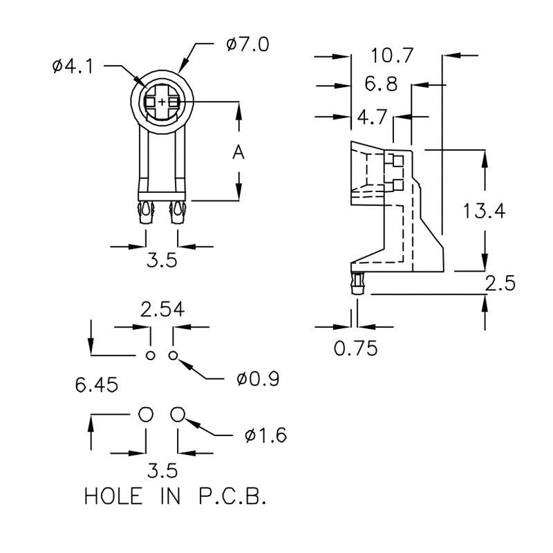 LED Lens Holder LS-QD10A